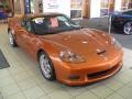 2008 Atomic Orange Metallic Chevrolet Corvette Z06  photo #6
