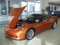 2008 Atomic Orange Metallic Chevrolet Corvette Z06  photo #29