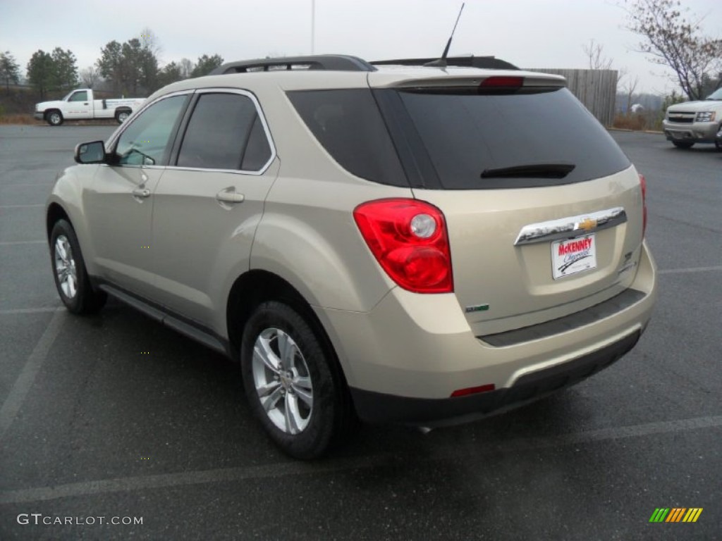 2012 Equinox LT - Gold Mist Metallic / Jet Black photo #2
