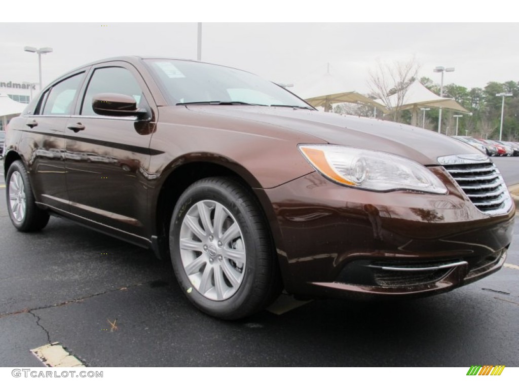 Deep Auburn Pearl 2012 Chrysler 200 Touring Sedan Exterior Photo #59474705