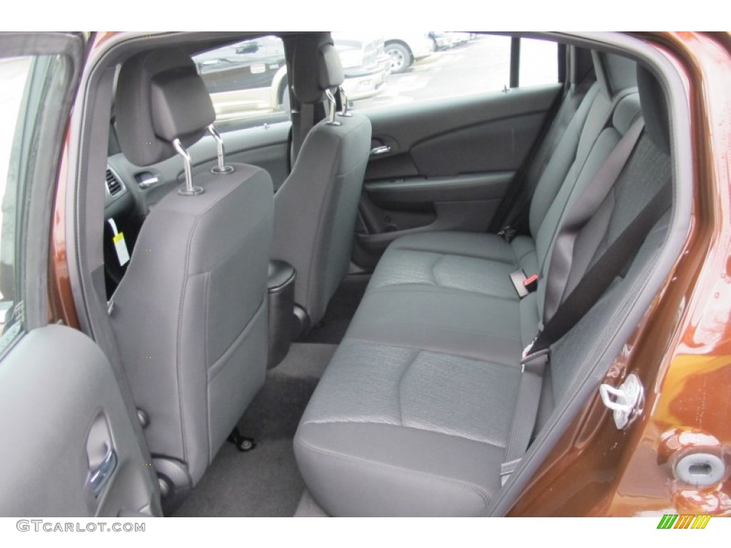 Black Interior 2012 Chrysler 200 Touring Sedan Photo #59474726