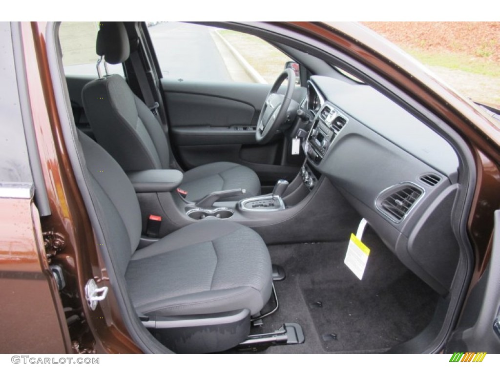 Black Interior 2012 Chrysler 200 Touring Sedan Photo #59474731