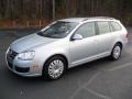 2009 Reflex Silver Metallic Volkswagen Jetta S SportWagen  photo #1