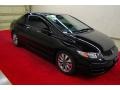 2010 Crystal Black Pearl Honda Civic EX Coupe  photo #1