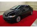 2010 Crystal Black Pearl Honda Civic EX Coupe  photo #3