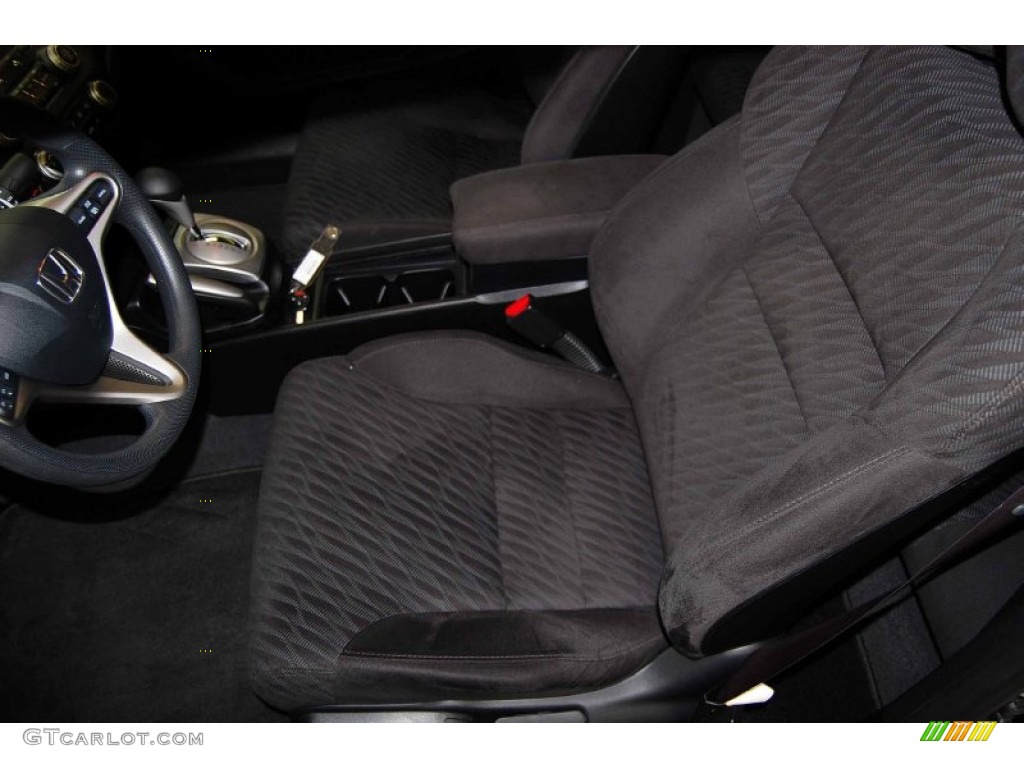 2010 Civic EX Coupe - Crystal Black Pearl / Black photo #10