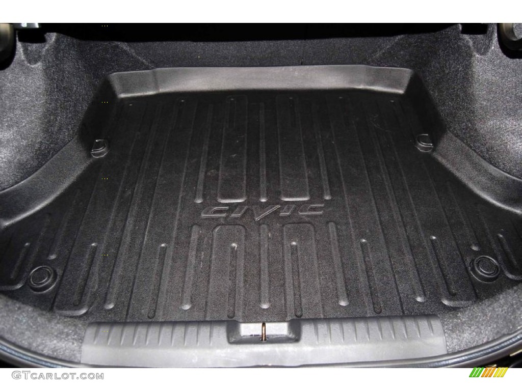 2010 Civic EX Coupe - Crystal Black Pearl / Black photo #15