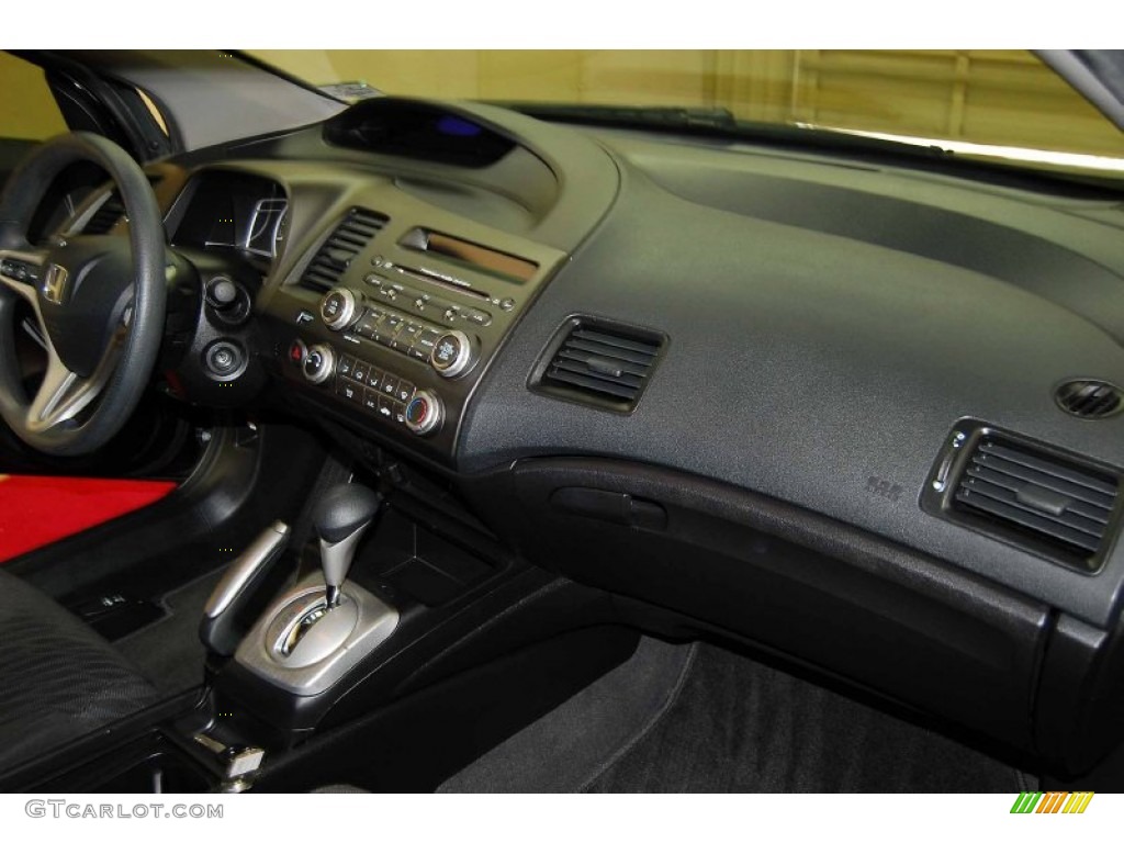 2010 Civic EX Coupe - Crystal Black Pearl / Black photo #18