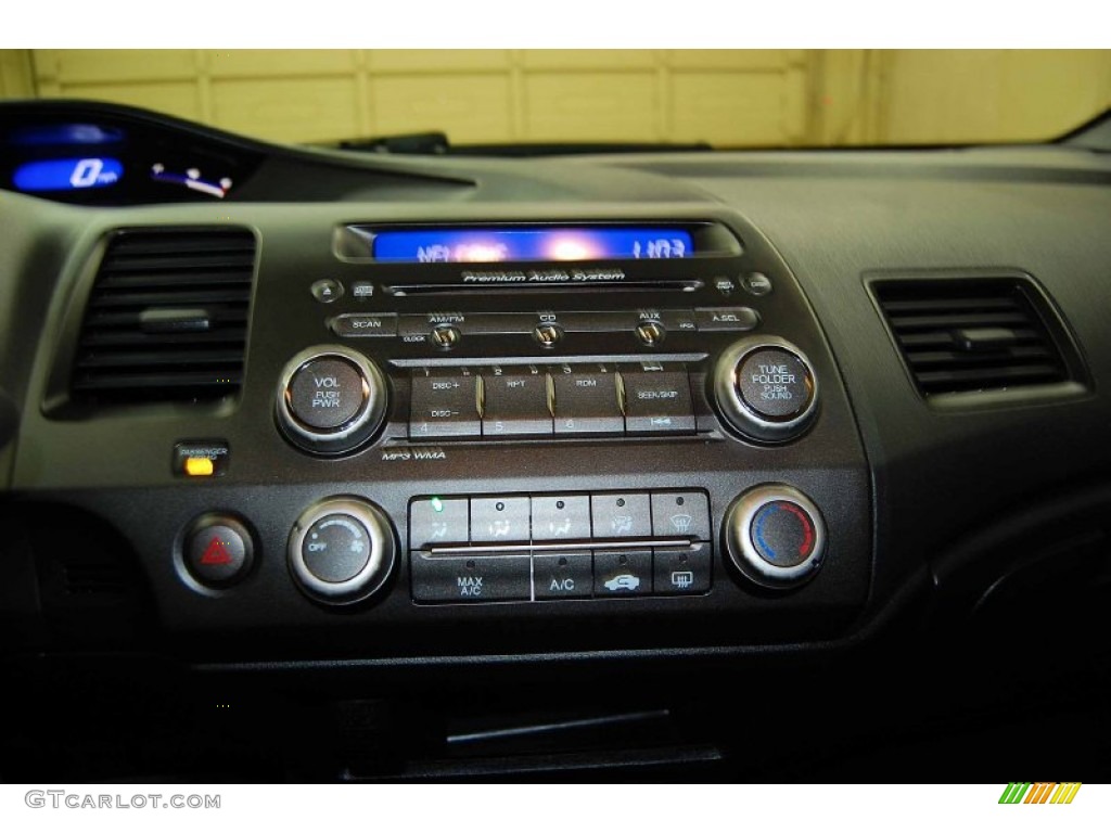 2010 Civic EX Coupe - Crystal Black Pearl / Black photo #20