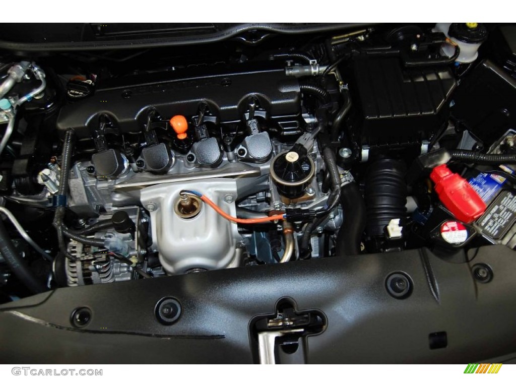 2010 Civic EX Coupe - Crystal Black Pearl / Black photo #23