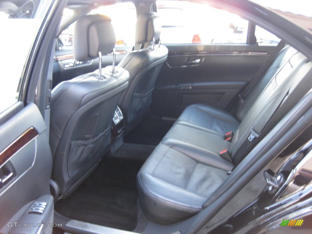2008 S 63 AMG Sedan - Black / Black photo #21