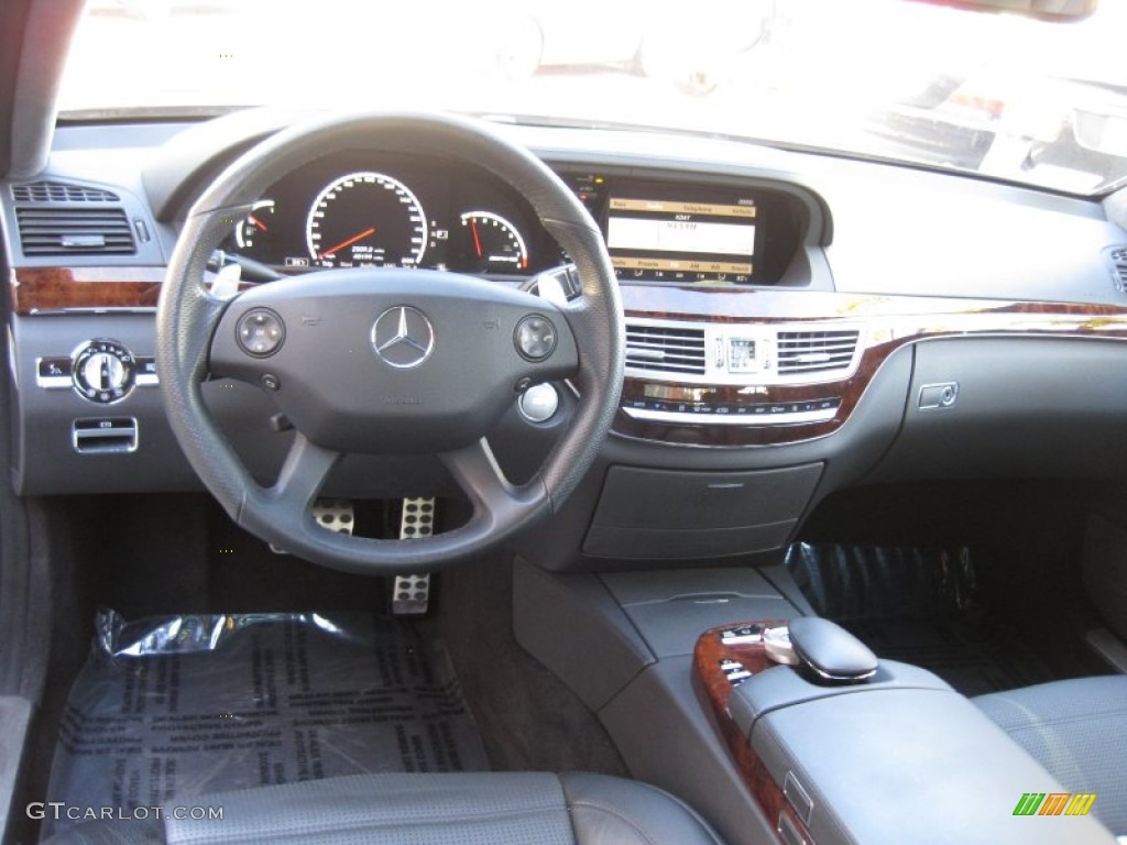 2008 S 63 AMG Sedan - Black / Black photo #23