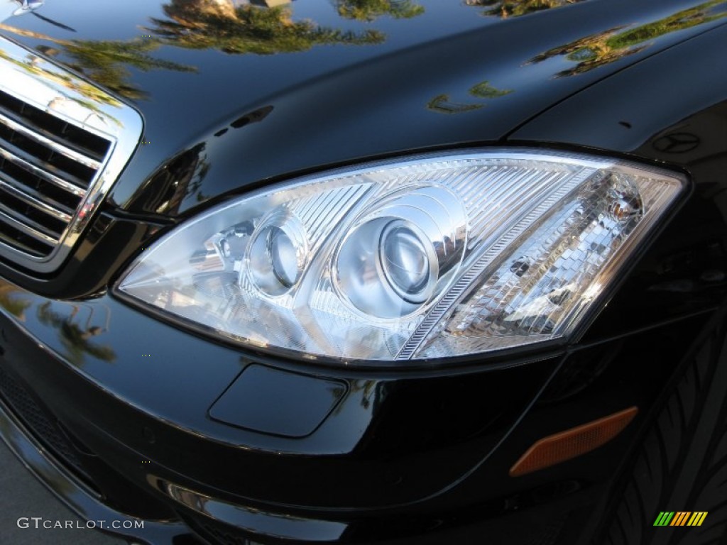2008 S 63 AMG Sedan - Black / Black photo #24