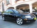 Black 2006 Saab 9-3 Aero Sport Sedan