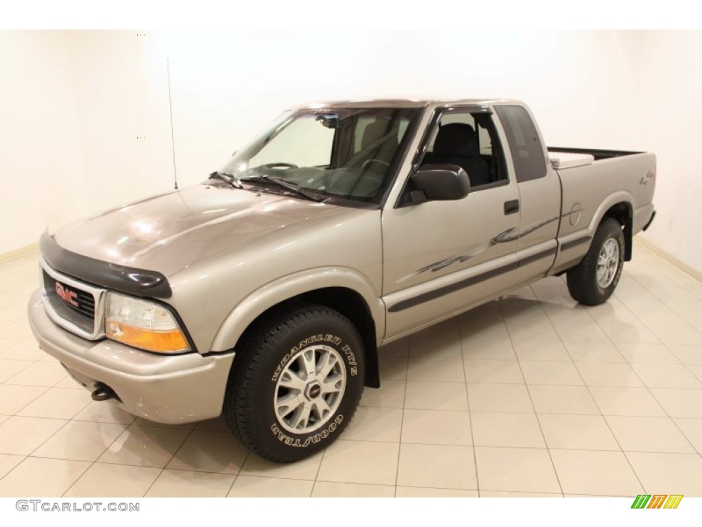 Pewter Metallic 2003 GMC Sonoma SLS Extended Cab 4x4 Exterior Photo #59476586