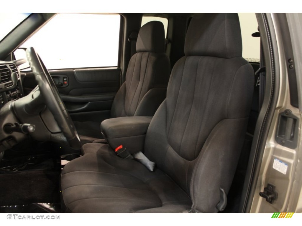 Graphite Interior 2003 GMC Sonoma SLS Extended Cab 4x4 Photo #59476610