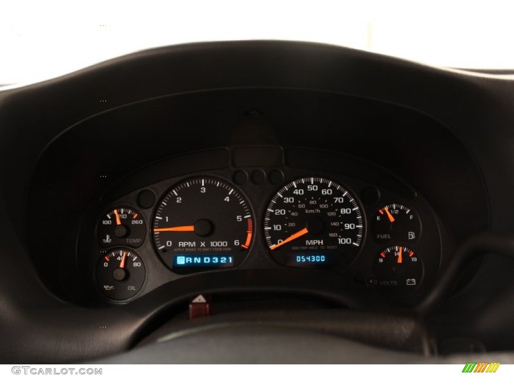 2003 GMC Sonoma SLS Extended Cab 4x4 Gauges Photo #59476631