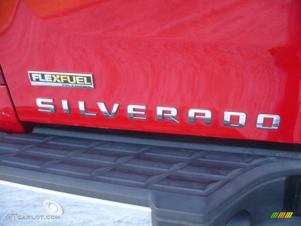 2008 Silverado 1500 LT Extended Cab 4x4 - Victory Red / Light Titanium/Ebony Accents photo #12