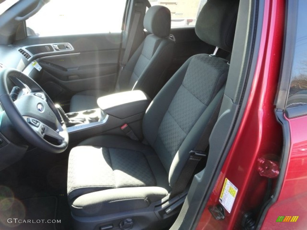 2012 Explorer XLT 4WD - Red Candy Metallic / Charcoal Black photo #8