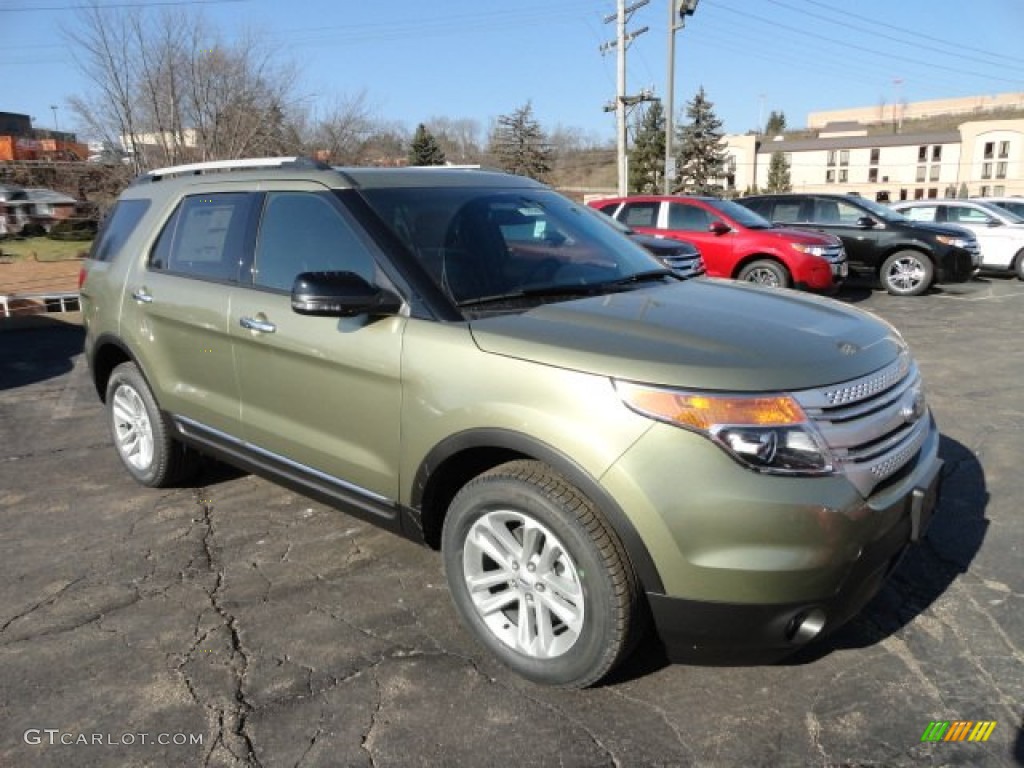 2012 Explorer XLT 4WD - Ginger Ale Metallic / Charcoal Black photo #1