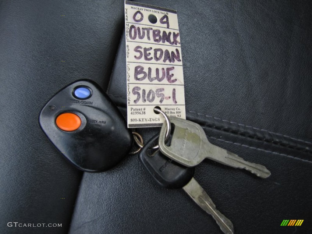 2004 Subaru Outback Limited Sedan Keys Photos