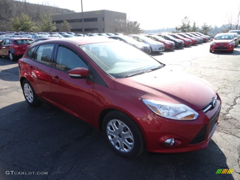 Red Candy Metallic Ford Focus