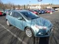 2012 Frosted Glass Metallic Ford Focus SE 5-Door  photo #1