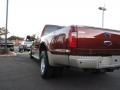 2008 Dark Toreador Red Ford F350 Super Duty King Ranch Crew Cab Dually  photo #9