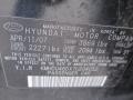 Black Pearl - Elantra GLS Sedan Photo No. 19