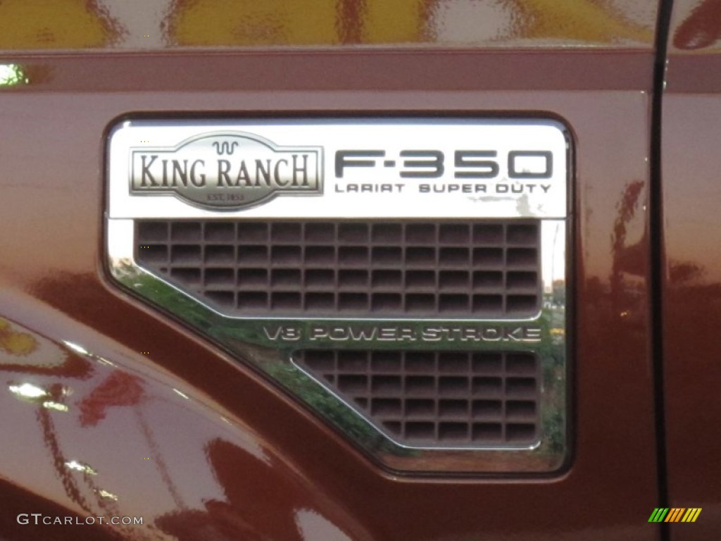 2008 Ford F350 Super Duty King Ranch Crew Cab Dually Marks and Logos Photos