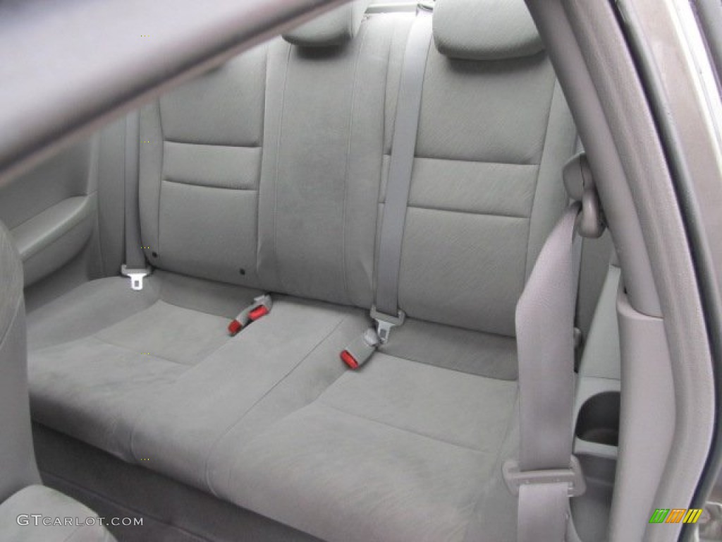 2006 Civic LX Coupe - Galaxy Gray Metallic / Gray photo #17