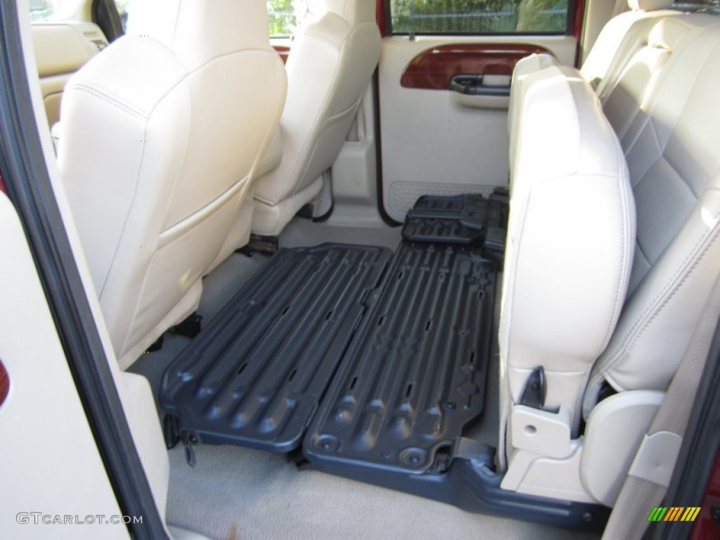 Tan Interior 2006 Ford F350 Super Duty Lariat Crew Cab Dually Photo #59482726