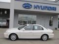 2002 White Pearl Hyundai Sonata GLS V6  photo #3