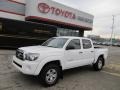 2009 Super White Toyota Tacoma V6 TRD Double Cab 4x4  photo #1