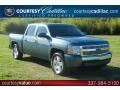 2008 Blue Granite Metallic Chevrolet Silverado 1500 LT Crew Cab  photo #1