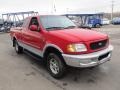 1998 Bright Red Ford F150 XLT SuperCab 4x4  photo #9