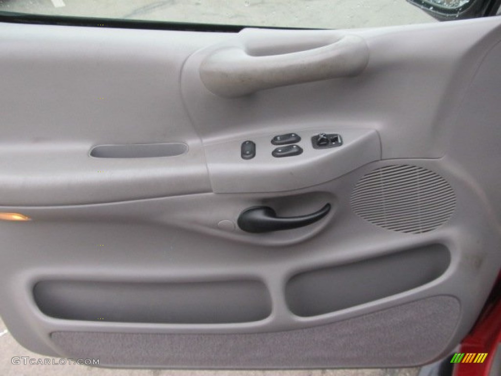 1998 Ford F150 XLT SuperCab 4x4 Medium Graphite Door Panel Photo #59483404