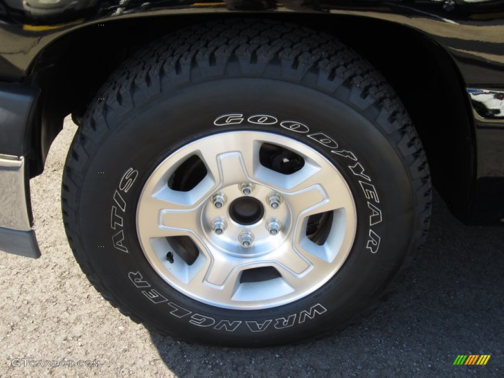 1999 Silverado 1500 LS Extended Cab - Onyx Black / Medium Oak photo #29