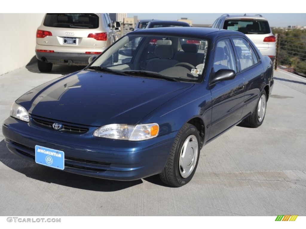 2000 Corolla CE - Mystic Teal Mica / Light Charcoal photo #3