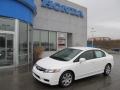 Taffeta White - Civic LX Sedan Photo No. 1