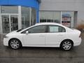 Taffeta White - Civic LX Sedan Photo No. 3