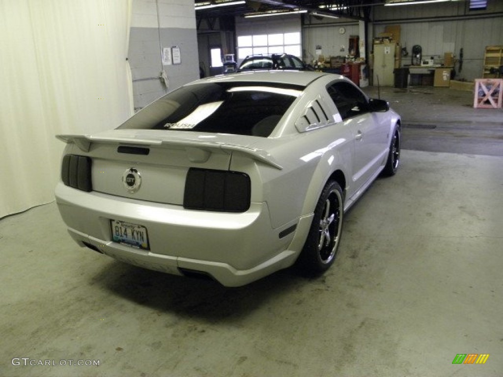 2006 Mustang Roush Stage 1 Coupe - Satin Silver Metallic / Dark Charcoal photo #15