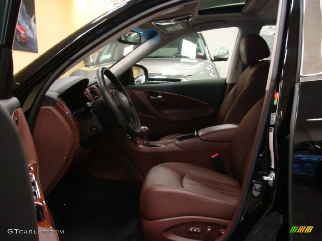 Chestnut Interior 2008 Infiniti EX 35 Journey AWD Photo #59486909