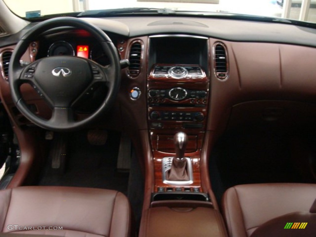2008 Infiniti EX 35 Journey AWD Chestnut Dashboard Photo #59486918