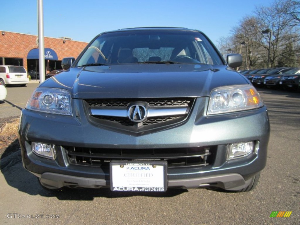 2006 MDX Touring - Sage Brush Green Pearl / Quartz photo #2