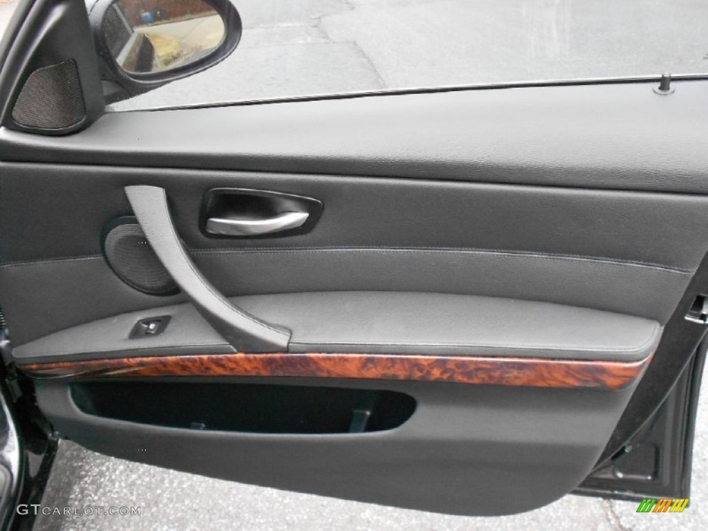 2008 3 Series 335i Sedan - Black Sapphire Metallic / Black photo #23