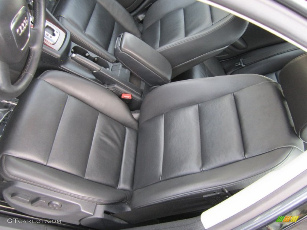 2008 A4 3.2 Quattro S-Line Sedan - Quartz Grey Metallic / Black photo #25