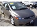 2007 Galaxy Gray Metallic Honda Civic EX Coupe  photo #1
