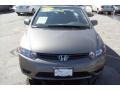 2007 Galaxy Gray Metallic Honda Civic EX Coupe  photo #2