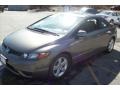 2007 Galaxy Gray Metallic Honda Civic EX Coupe  photo #3